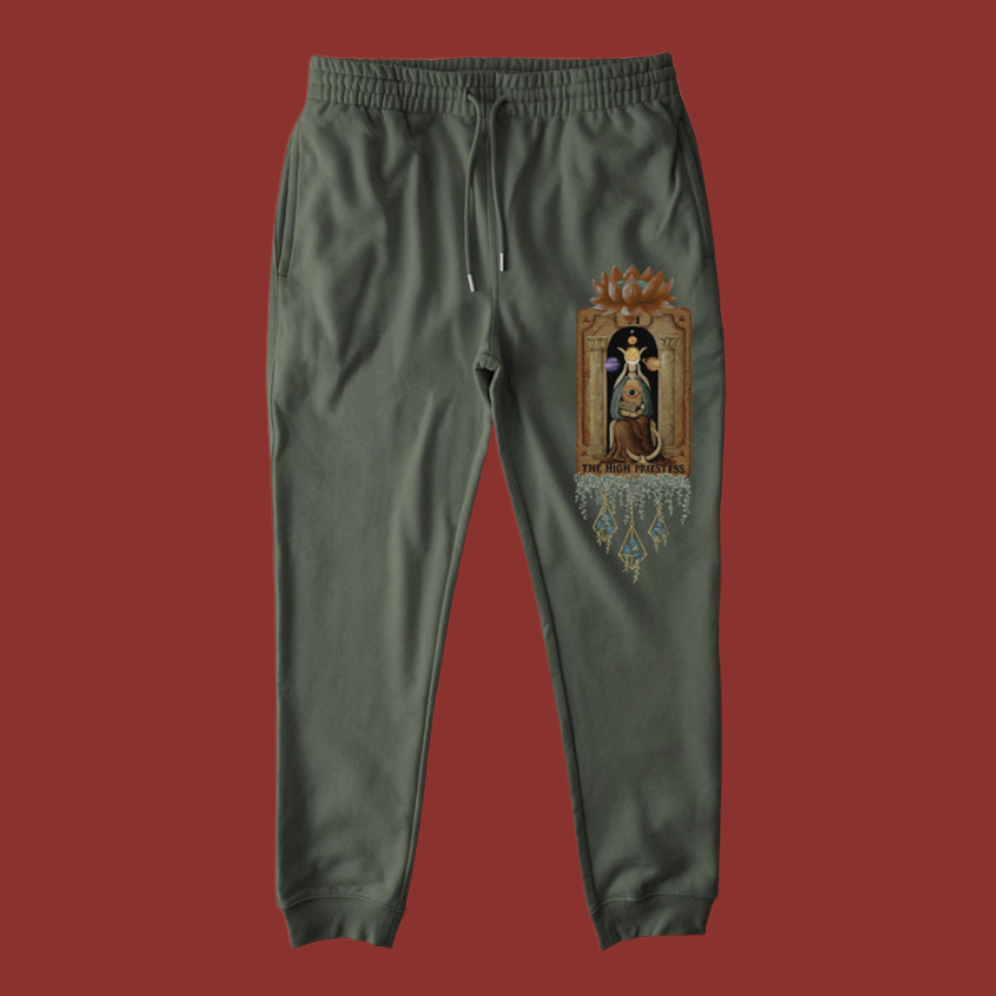 The High Priestess — Sweatpants by Abyzmal Designs — view 3