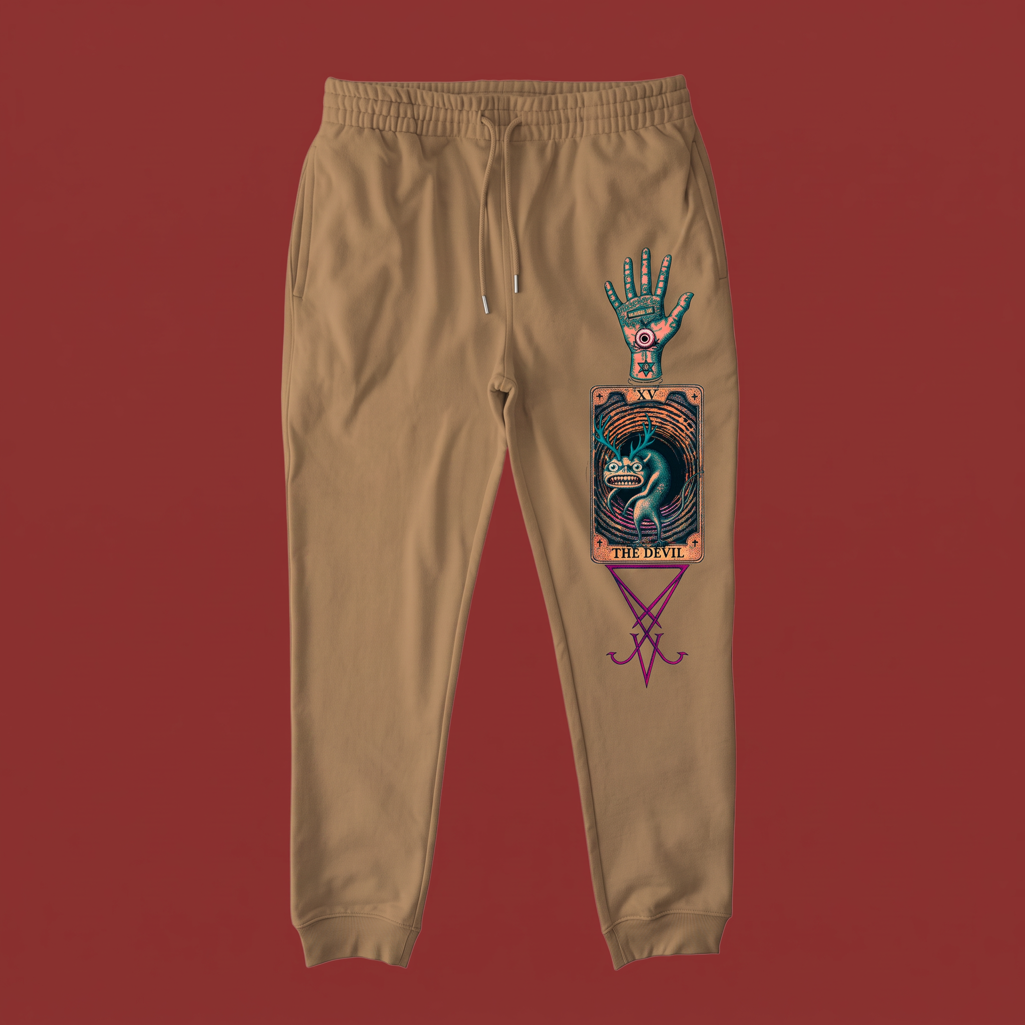 The Devil — Sweatpants by Abyzmal Designs — view 5